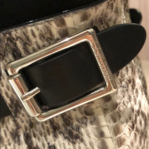 Jimmy Choo Doma snakeskin over knees boots - Picture 10 of 15